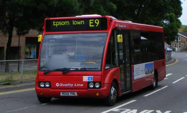 Epsom Coaches Quality Line Optare Solo OP4